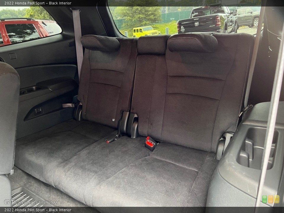 Black Interior Rear Seat for the 2022 Honda Pilot Sport #146270279