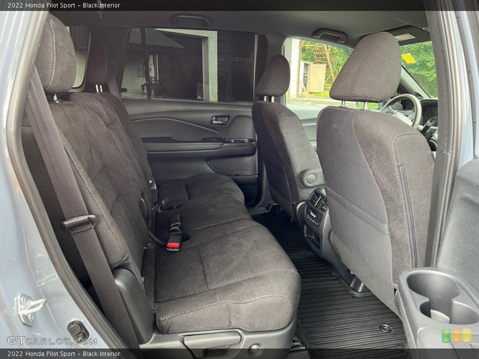 Black Interior Rear Seat for the 2022 Honda Pilot Sport #146270354