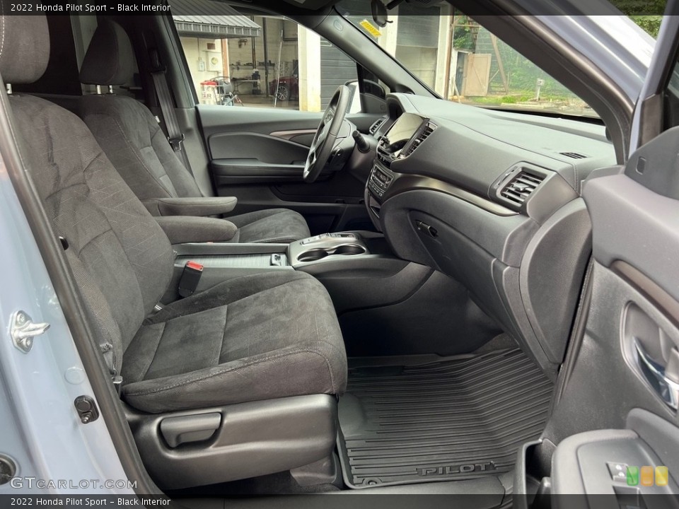 Black Interior Front Seat for the 2022 Honda Pilot Sport #146270376