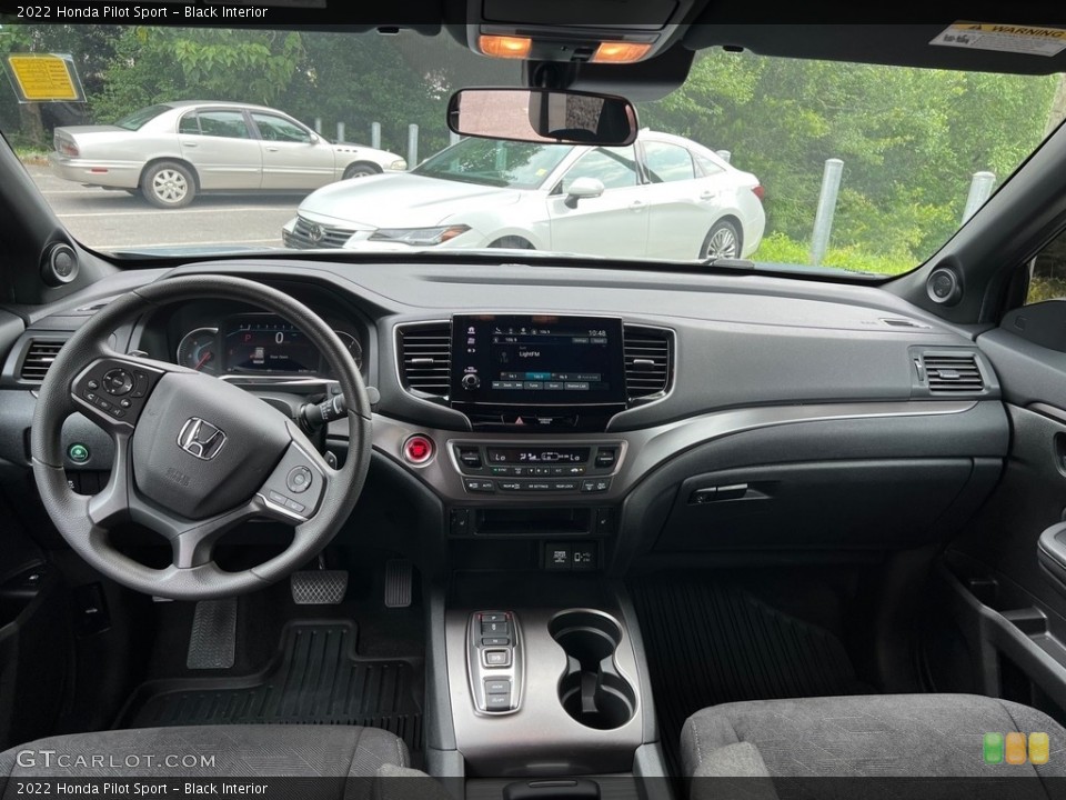 Black Interior Dashboard for the 2022 Honda Pilot Sport #146270399