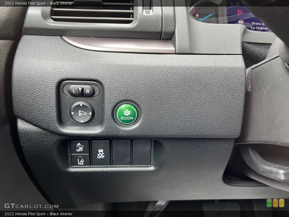 Black Interior Controls for the 2022 Honda Pilot Sport #146270420