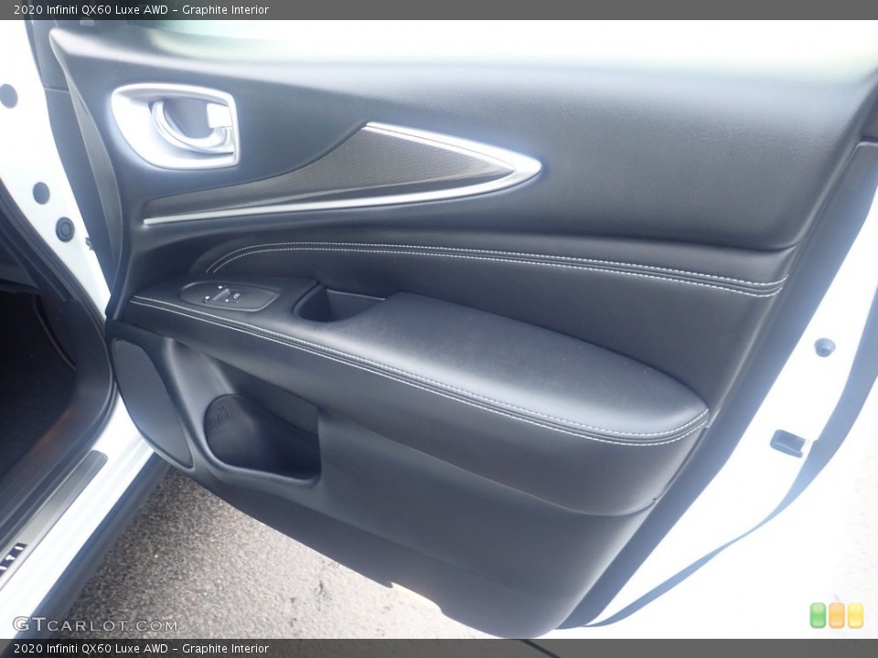Graphite Interior Door Panel for the 2020 Infiniti QX60 Luxe AWD #146270462