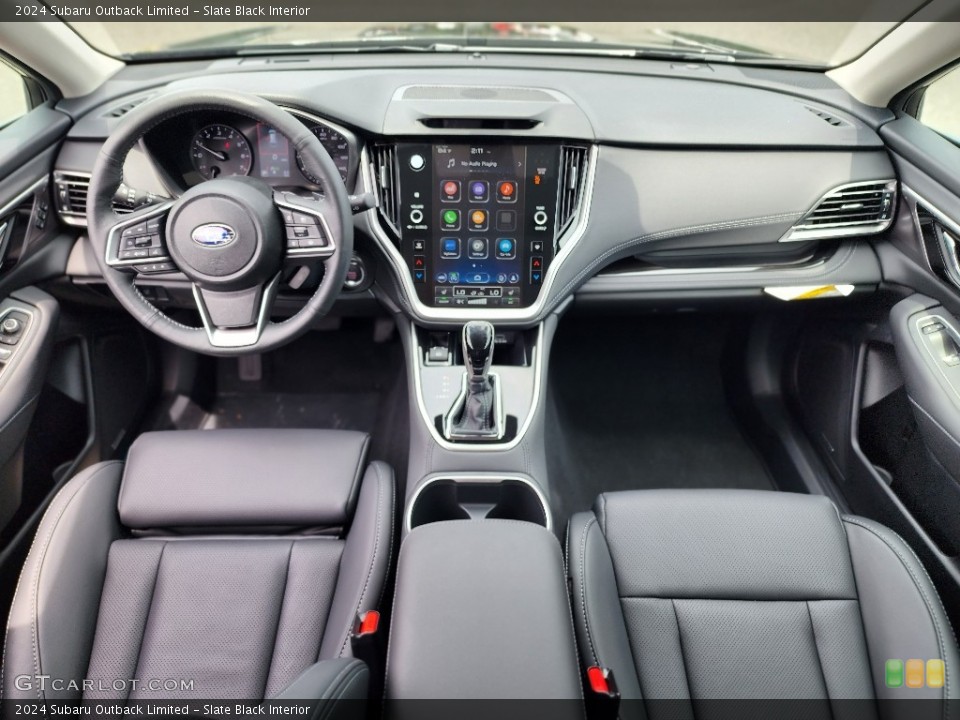Slate Black Interior Photo for the 2024 Subaru Outback Limited #146270504