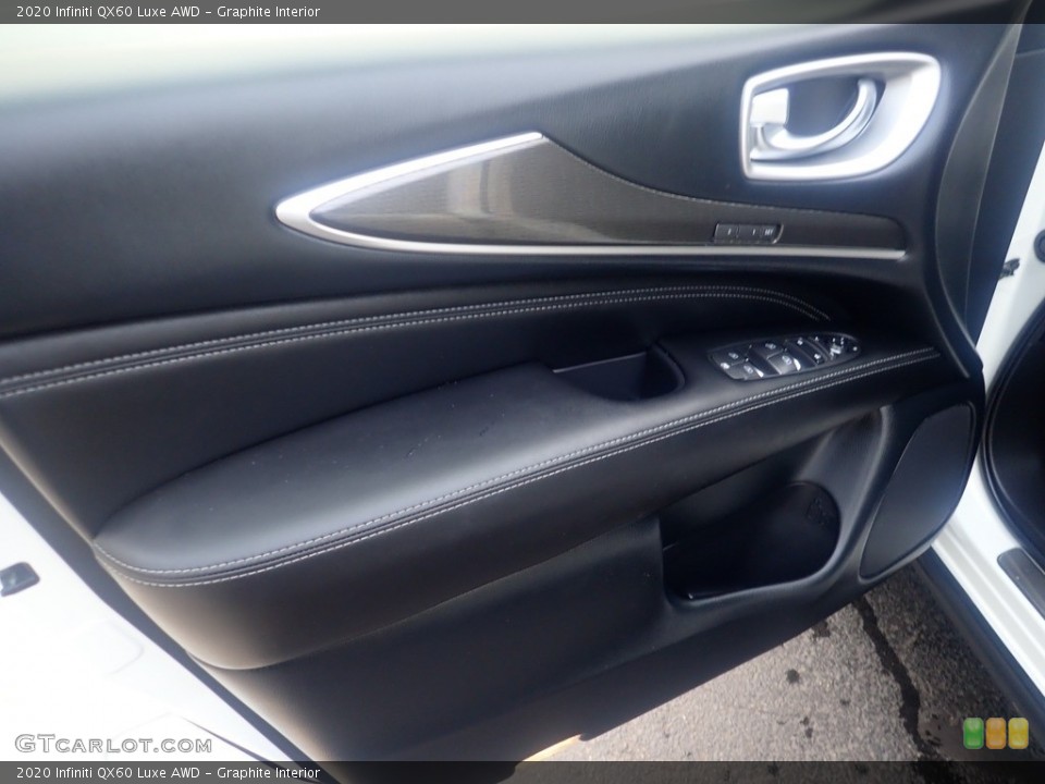 Graphite Interior Door Panel for the 2020 Infiniti QX60 Luxe AWD #146270585