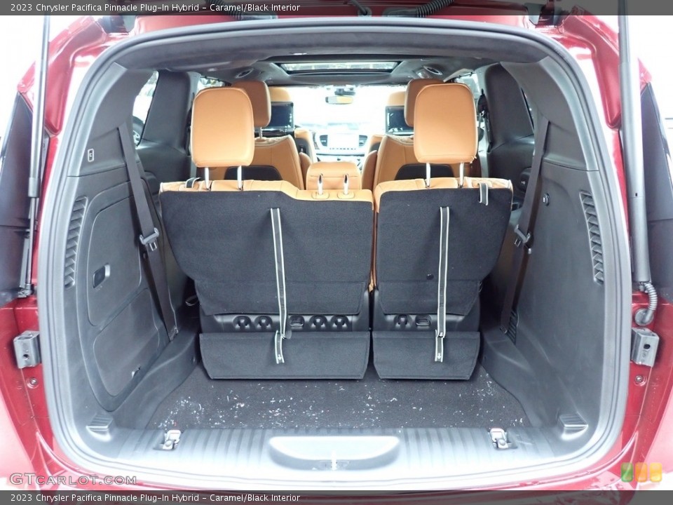 Caramel/Black Interior Trunk for the 2023 Chrysler Pacifica Pinnacle Plug-In Hybrid #146271281