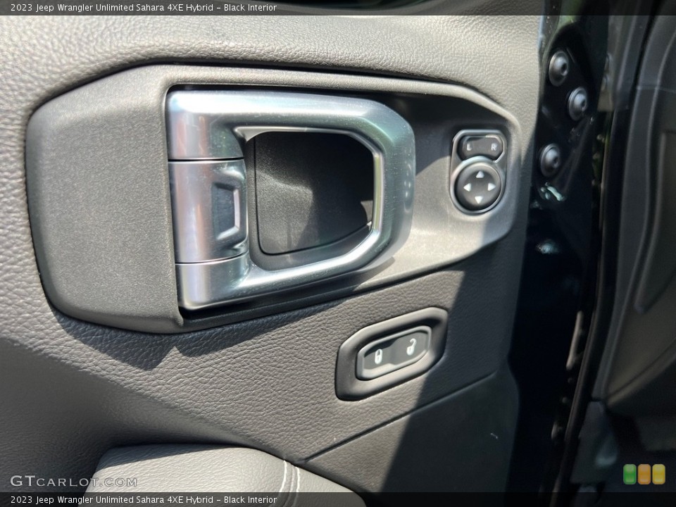 Black Interior Door Panel for the 2023 Jeep Wrangler Unlimited Sahara 4XE Hybrid #146271674
