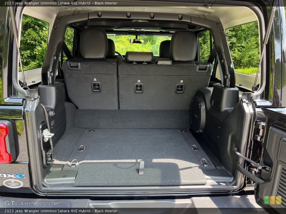 Black Interior Trunk for the 2023 Jeep Wrangler Unlimited Sahara 4XE Hybrid #146271764