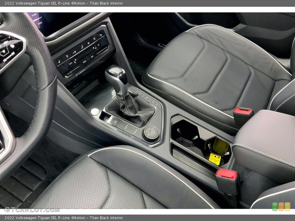 Titan Black Interior Transmission for the 2022 Volkswagen Tiguan SEL R-Line 4Motion #146271875