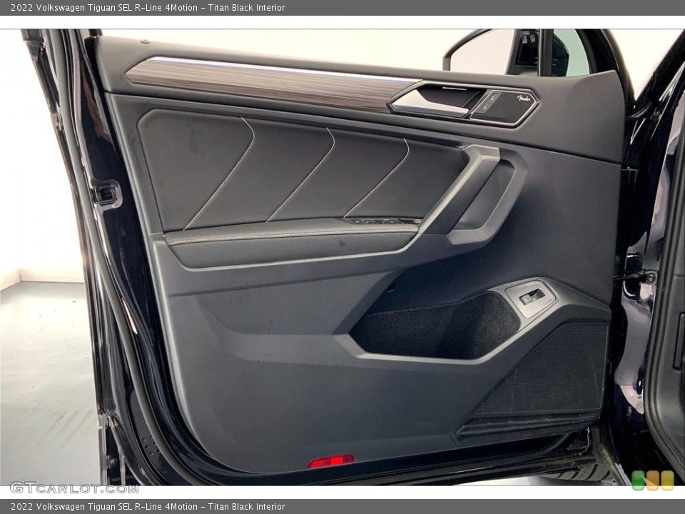 Titan Black Interior Door Panel for the 2022 Volkswagen Tiguan SEL R-Line 4Motion #146272118