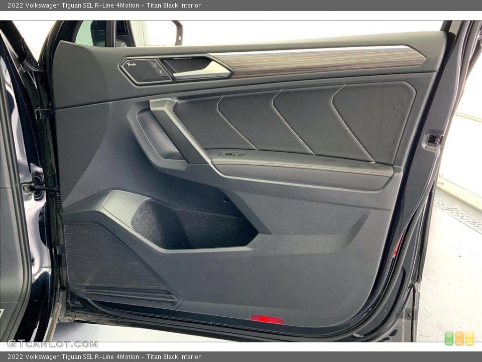 Titan Black Interior Door Panel for the 2022 Volkswagen Tiguan SEL R-Line 4Motion #146272139