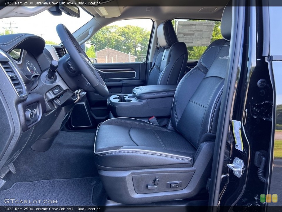 Black Interior Photo for the 2023 Ram 2500 Laramie Crew Cab 4x4 #146272360