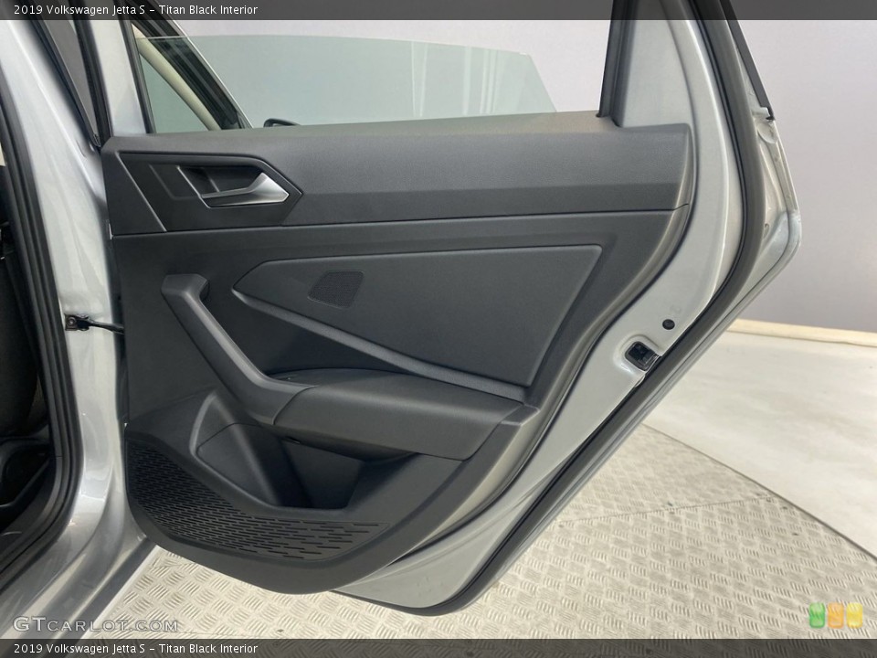 Titan Black Interior Door Panel for the 2019 Volkswagen Jetta S #146272394