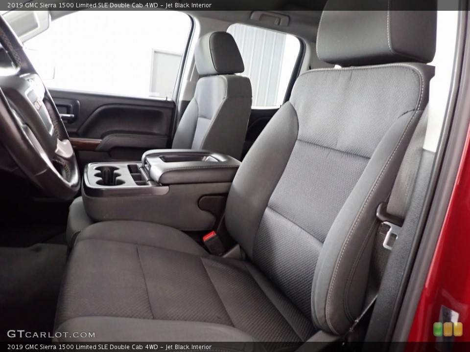 Jet Black 2019 GMC Sierra 1500 Limited Interiors