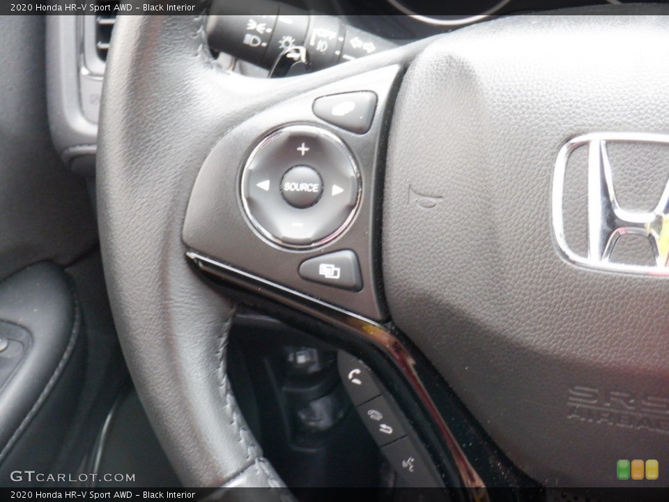 Black Interior Steering Wheel for the 2020 Honda HR-V Sport AWD #146275211