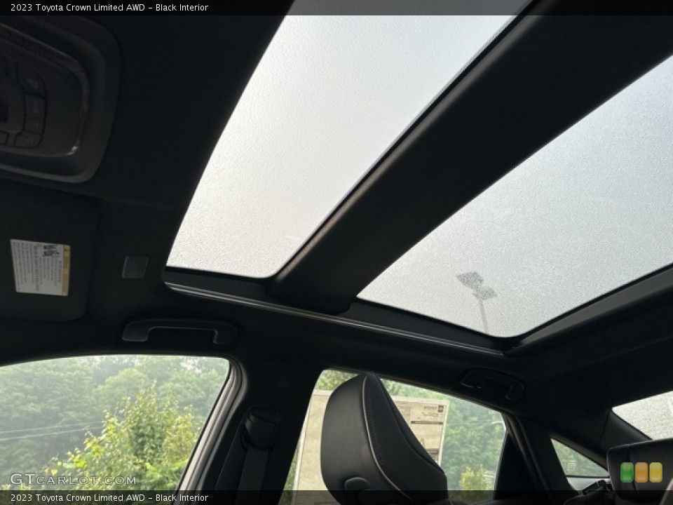 Black Interior Sunroof for the 2023 Toyota Crown Limited AWD #146275643