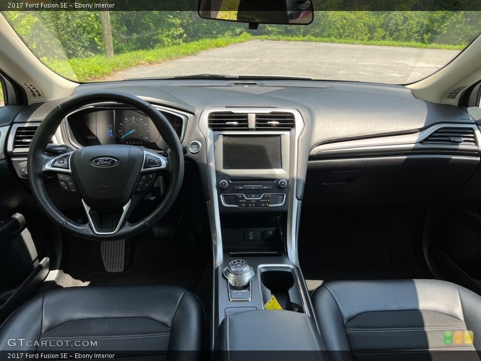 Ebony Interior Dashboard for the 2017 Ford Fusion SE #146277250