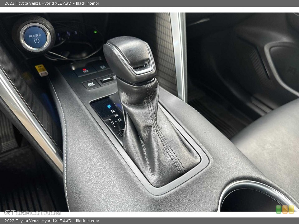 Black Interior Transmission for the 2022 Toyota Venza Hybrid XLE AWD #146277396