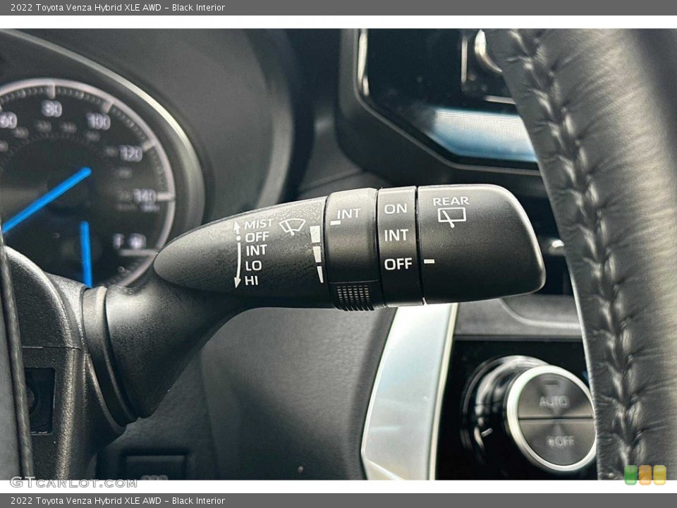 Black Interior Controls for the 2022 Toyota Venza Hybrid XLE AWD #146277483