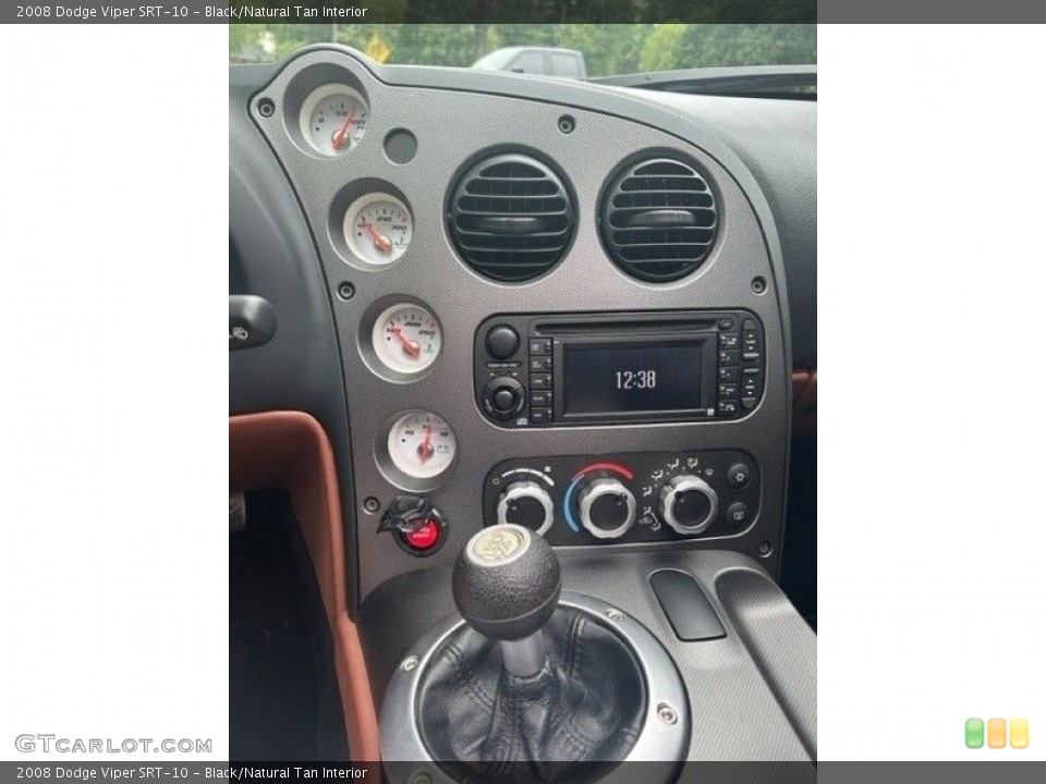 Black/Natural Tan Interior Transmission for the 2008 Dodge Viper SRT-10 #146277525