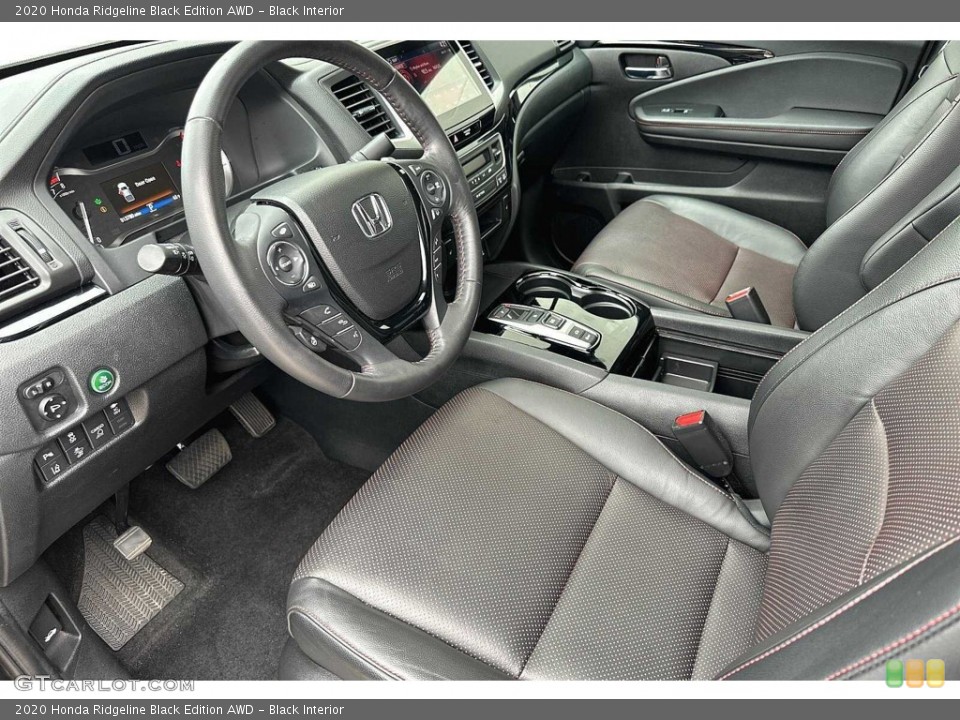 Black Interior Photo for the 2020 Honda Ridgeline Black Edition AWD #146278423