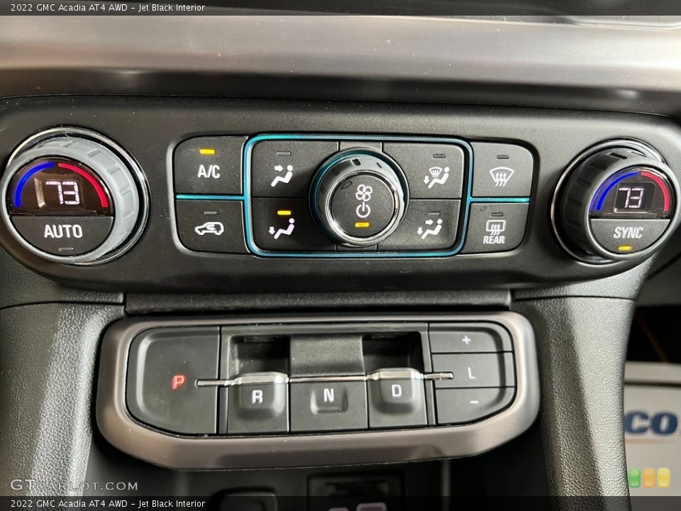 Jet Black Interior Controls for the 2022 GMC Acadia AT4 AWD #146278723