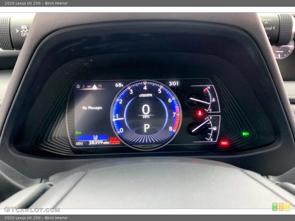 Birch Interior Gauges for the 2020 Lexus UX 200 #146278765