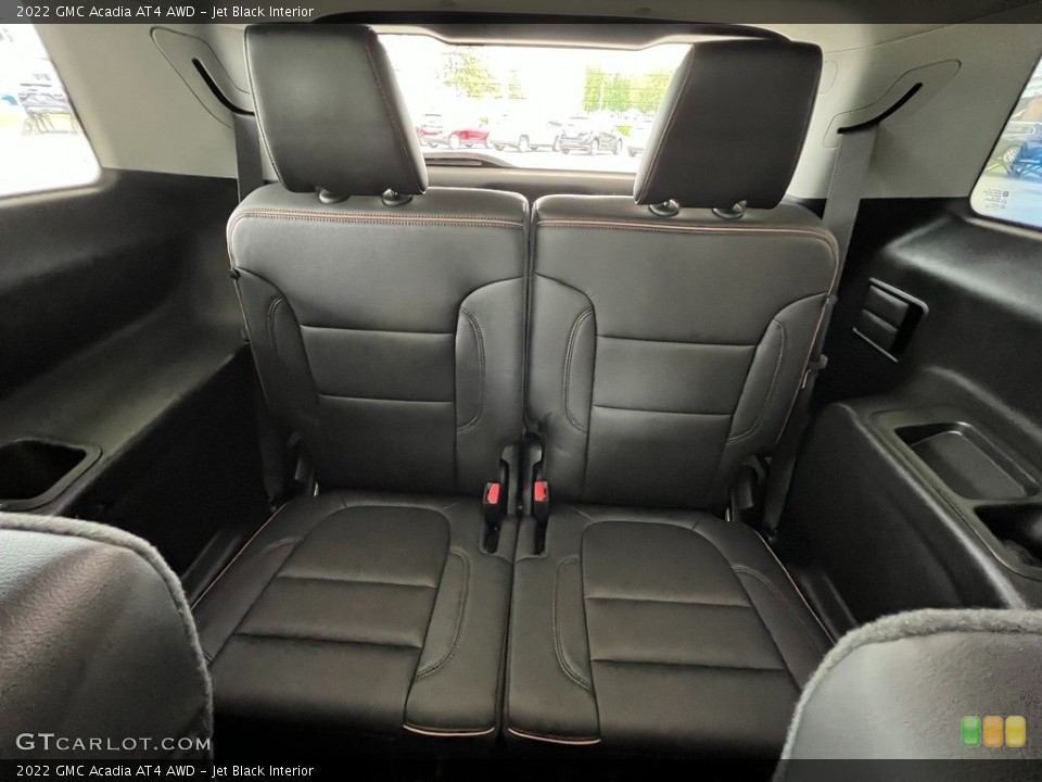 Jet Black Interior Rear Seat for the 2022 GMC Acadia AT4 AWD #146278816