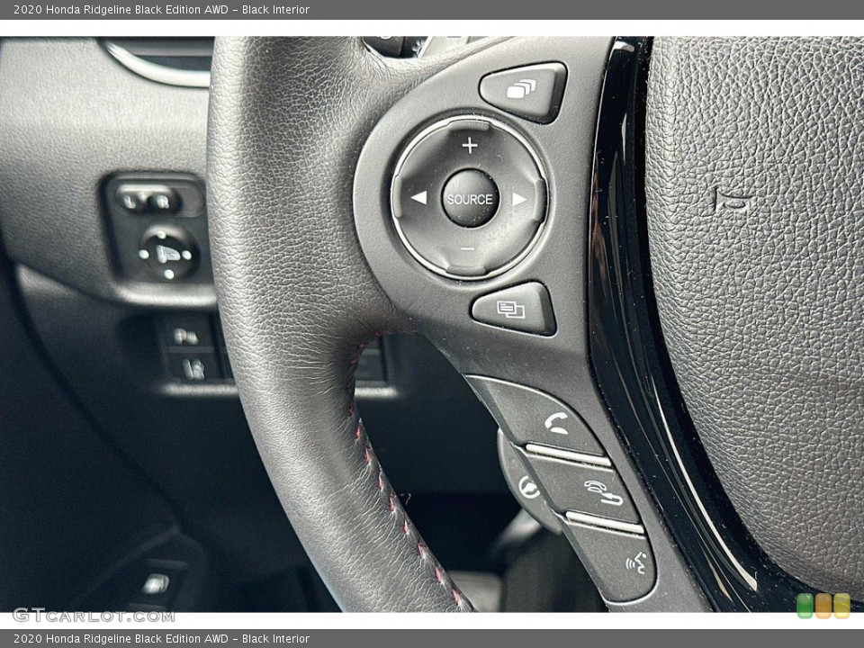 Black Interior Steering Wheel for the 2020 Honda Ridgeline Black Edition AWD #146278834