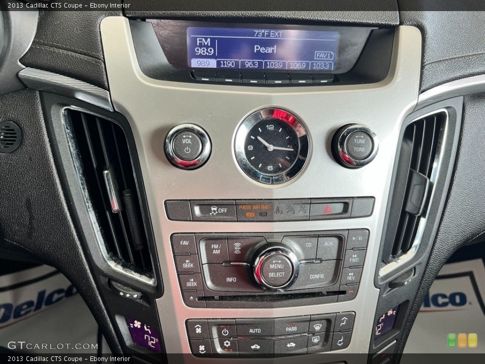 Ebony Interior Controls for the 2013 Cadillac CTS Coupe #146279308