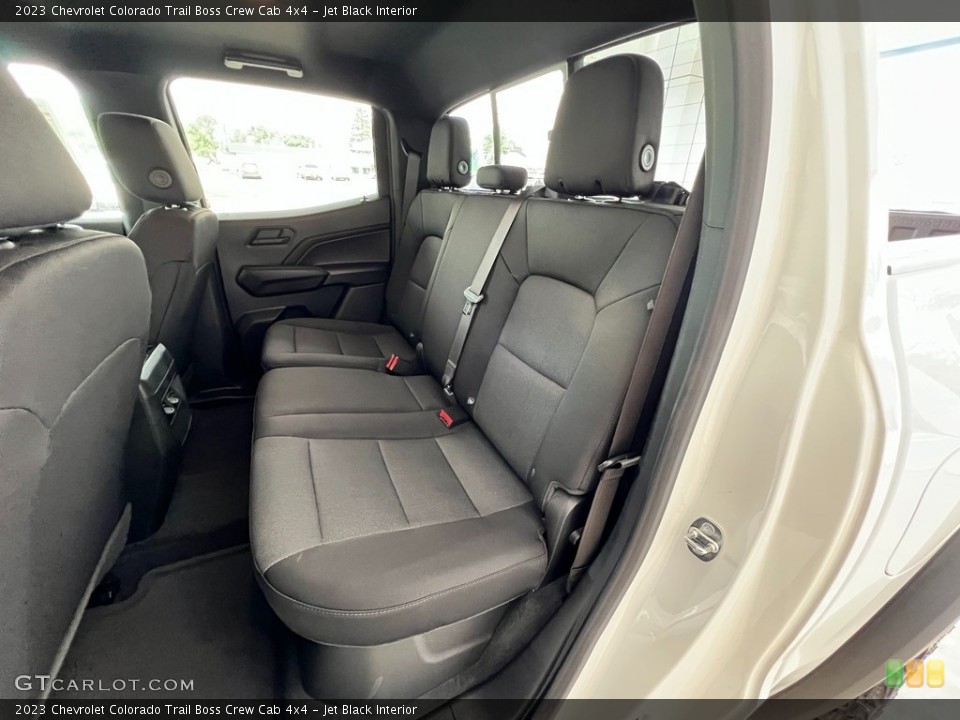 Jet Black Interior Rear Seat for the 2023 Chevrolet Colorado Trail Boss Crew Cab 4x4 #146279851