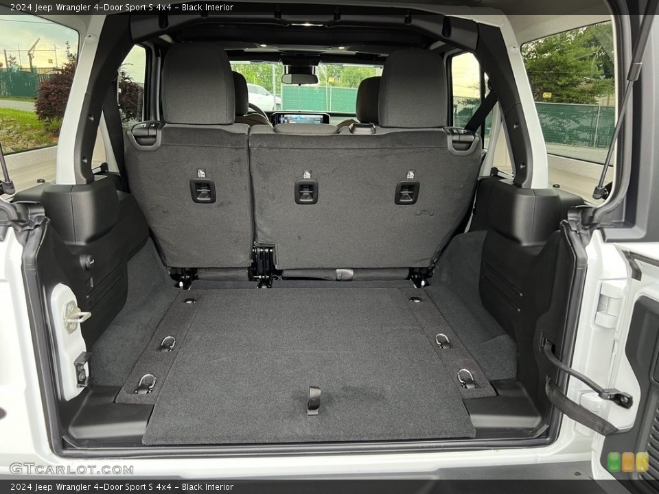Black Interior Trunk for the 2024 Jeep Wrangler 4-Door Sport S 4x4 #146283223