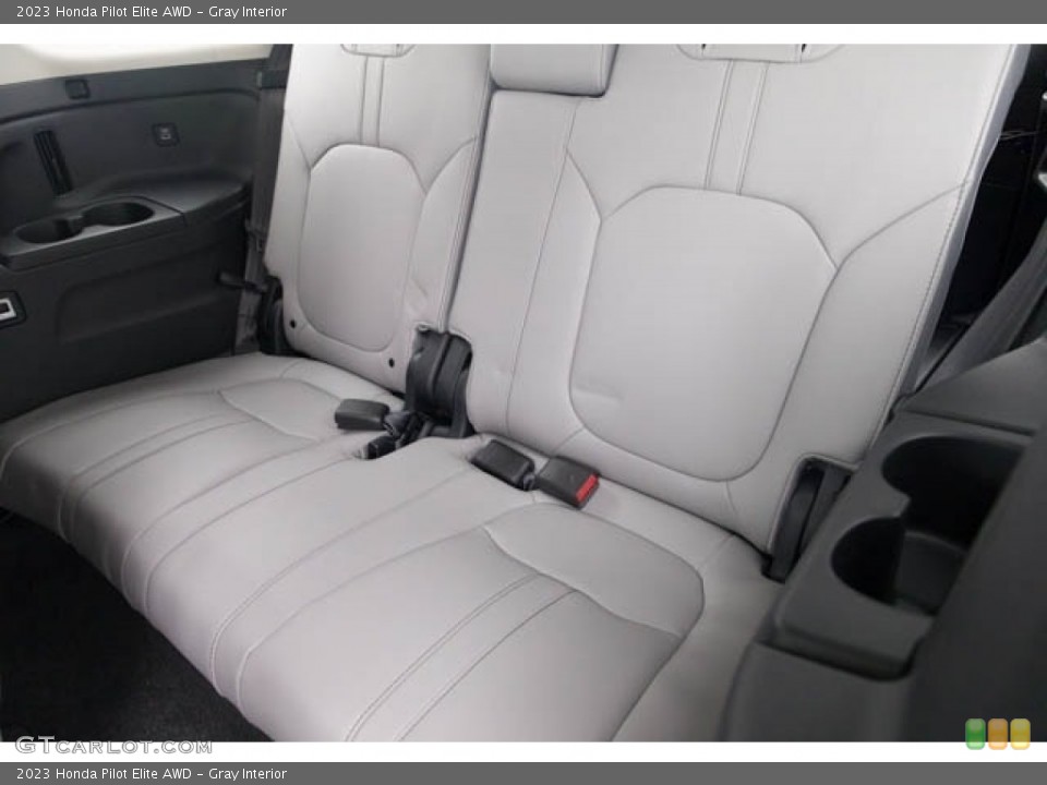 Gray Interior Rear Seat for the 2023 Honda Pilot Elite AWD #146284721