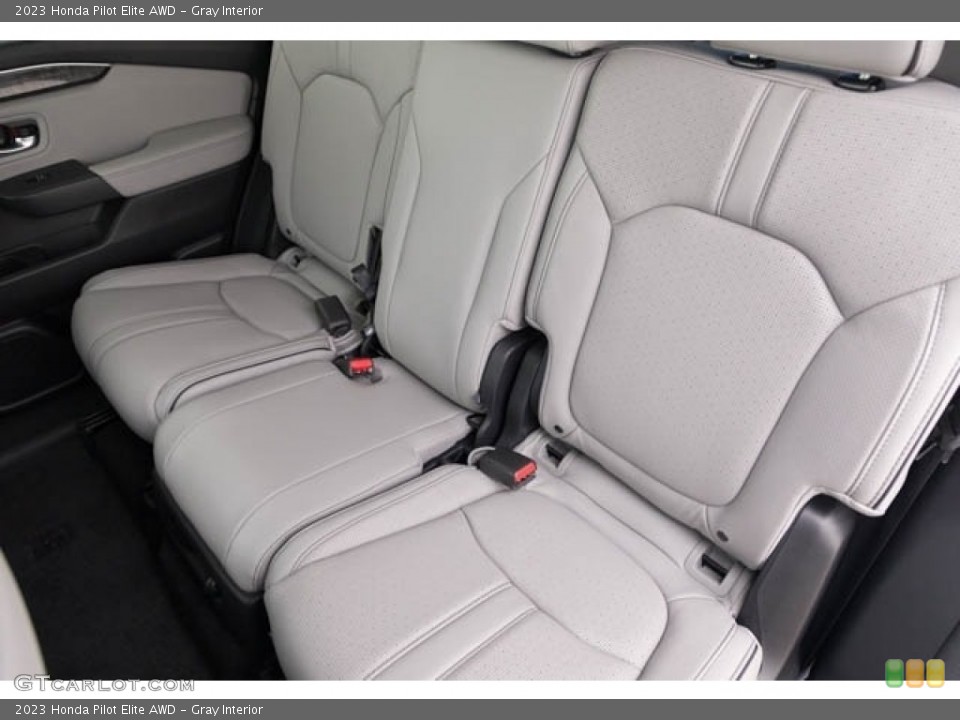 Gray Interior Rear Seat for the 2023 Honda Pilot Elite AWD #146284733