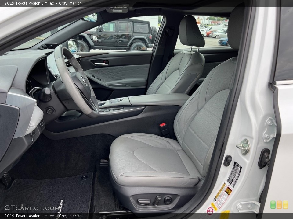 Gray 2019 Toyota Avalon Interiors