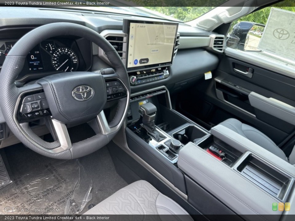Black Interior Photo for the 2023 Toyota Tundra Limited CrewMax 4x4 #146287532