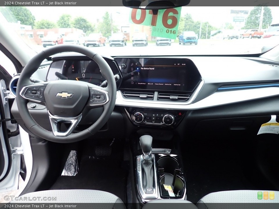Jet Black Interior Dashboard for the 2024 Chevrolet Trax LT #146287715
