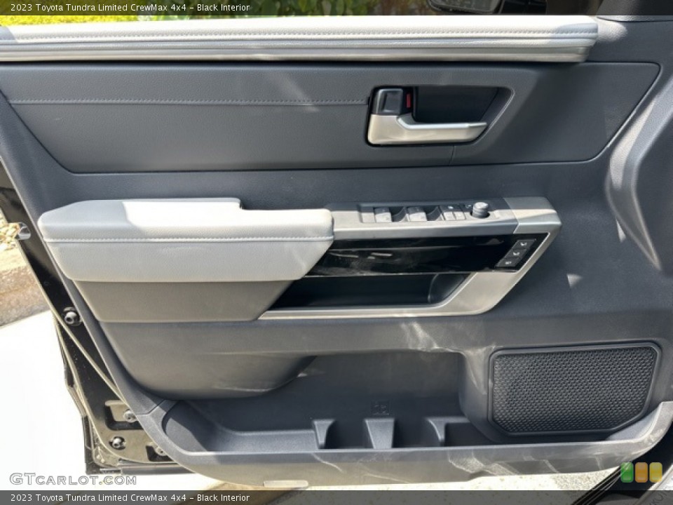 Black Interior Door Panel for the 2023 Toyota Tundra Limited CrewMax 4x4 #146287811