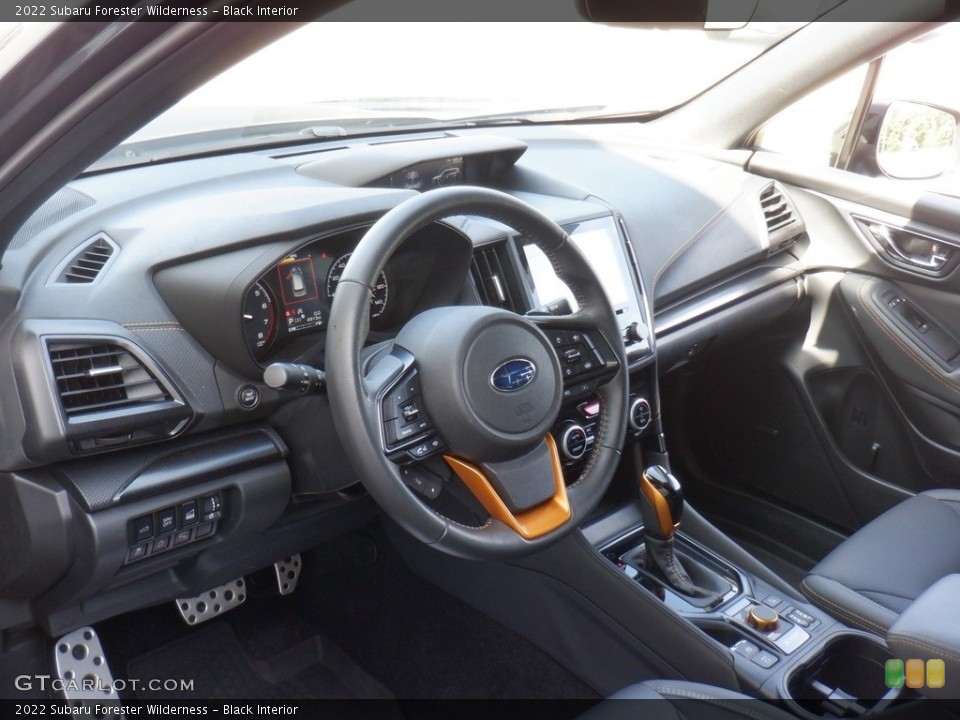Black Interior Dashboard for the 2022 Subaru Forester Wilderness #146288783