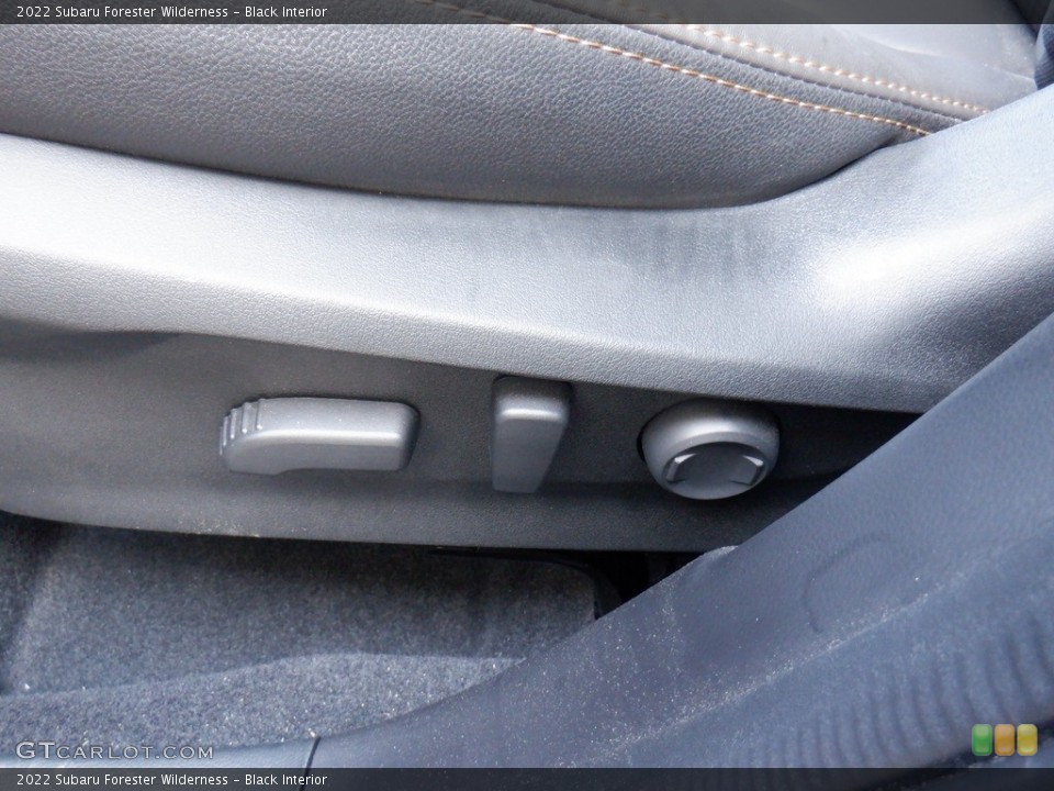 Black Interior Front Seat for the 2022 Subaru Forester Wilderness #146288837