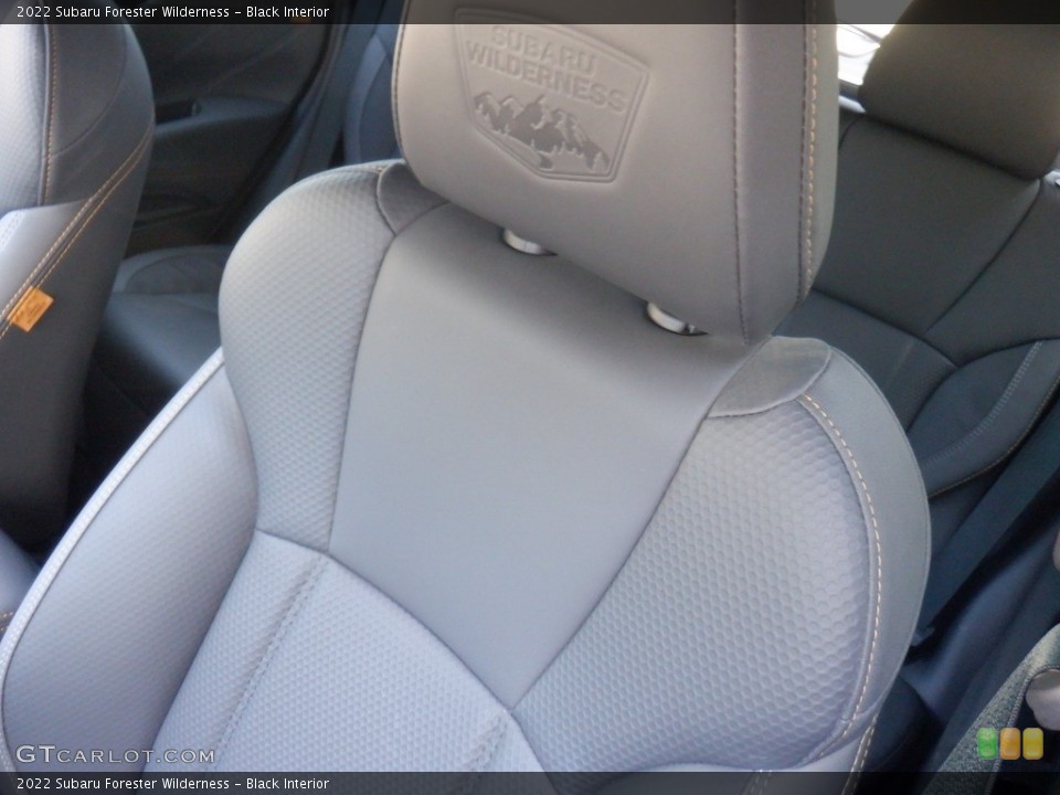 Black 2022 Subaru Forester Interiors