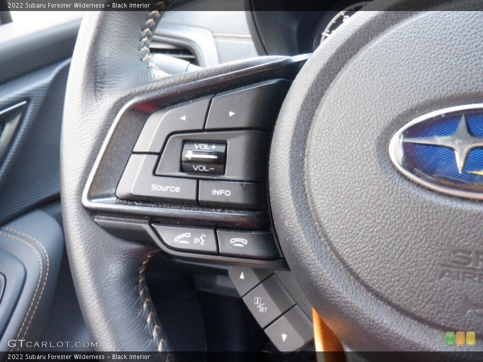 Black Interior Steering Wheel for the 2022 Subaru Forester Wilderness #146288936