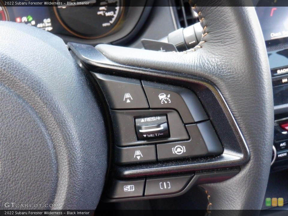 Black Interior Steering Wheel for the 2022 Subaru Forester Wilderness #146288961
