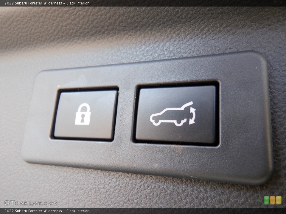 Black Interior Controls for the 2022 Subaru Forester Wilderness #146289029