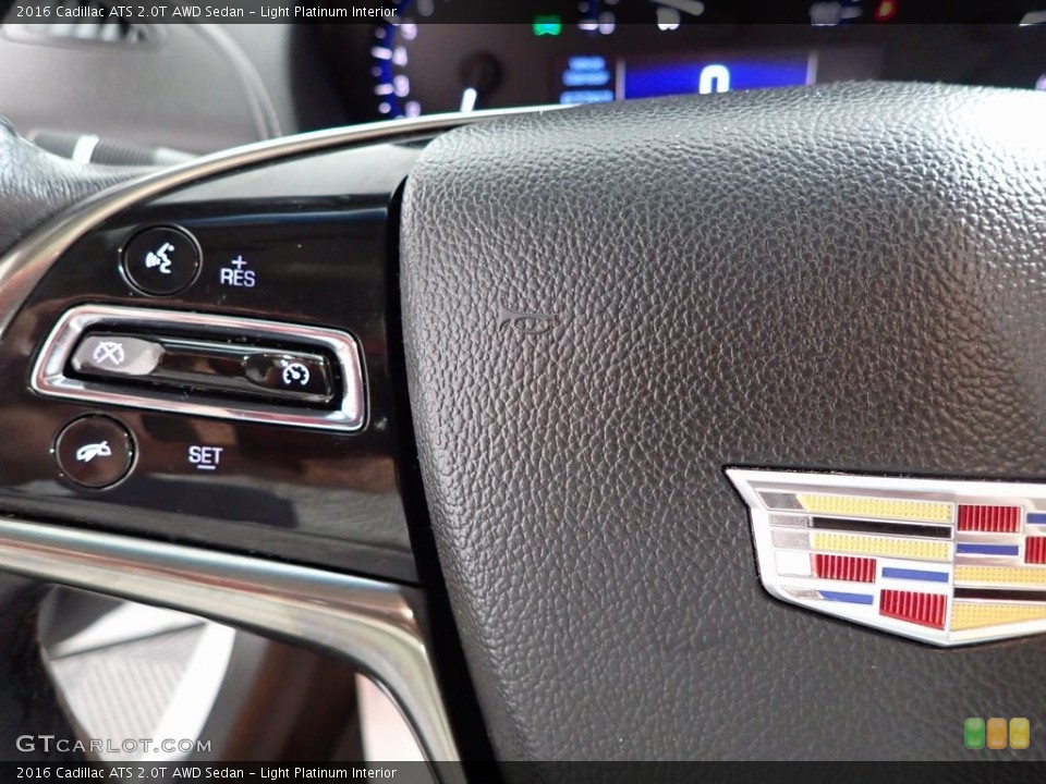 Light Platinum Interior Steering Wheel for the 2016 Cadillac ATS 2.0T AWD Sedan #146289380