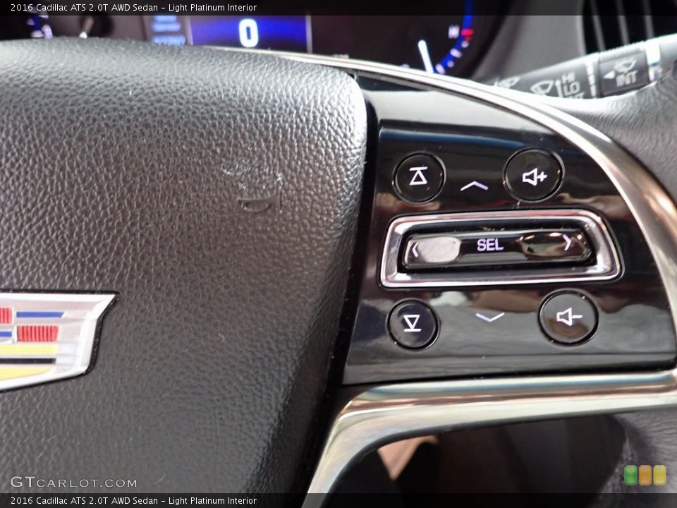 Light Platinum Interior Steering Wheel for the 2016 Cadillac ATS 2.0T AWD Sedan #146289395