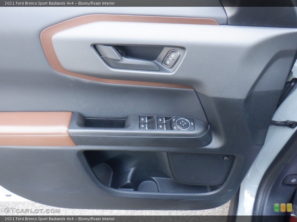 Ebony/Roast Interior Door Panel for the 2021 Ford Bronco Sport Badlands 4x4 #146290051