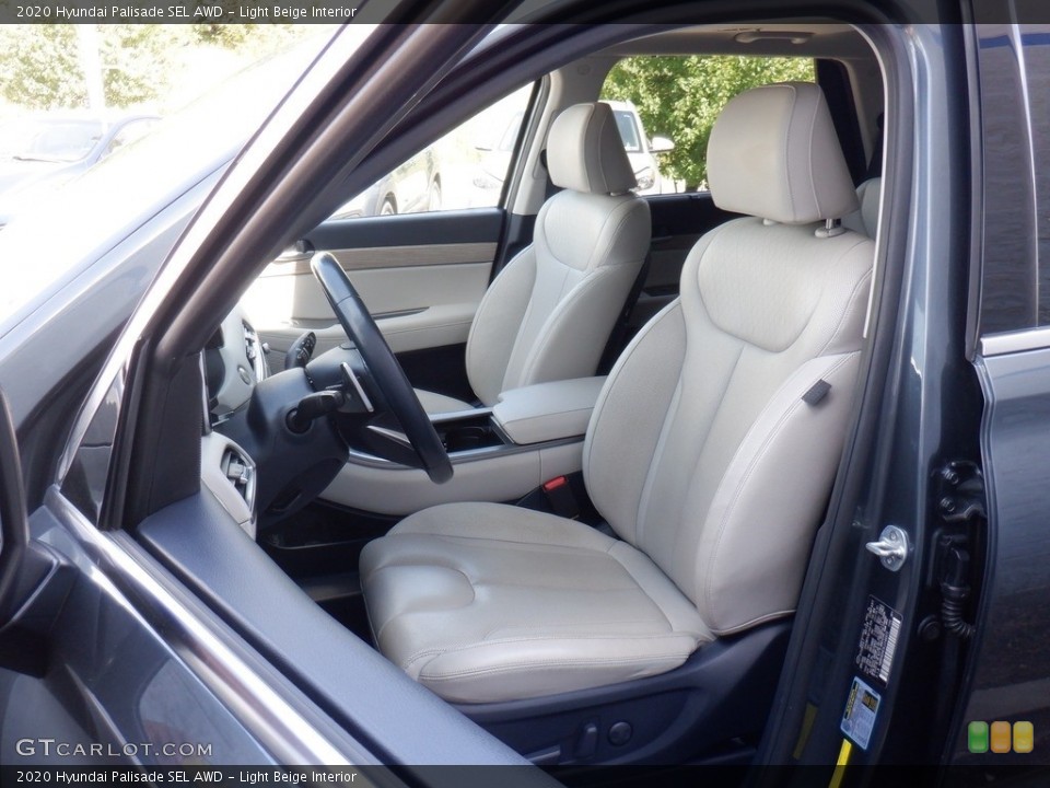 Light Beige 2020 Hyundai Palisade Interiors
