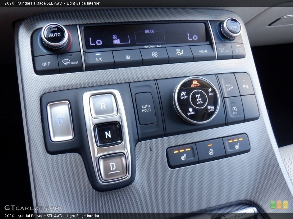 Light Beige Interior Controls for the 2020 Hyundai Palisade SEL AWD #146290484