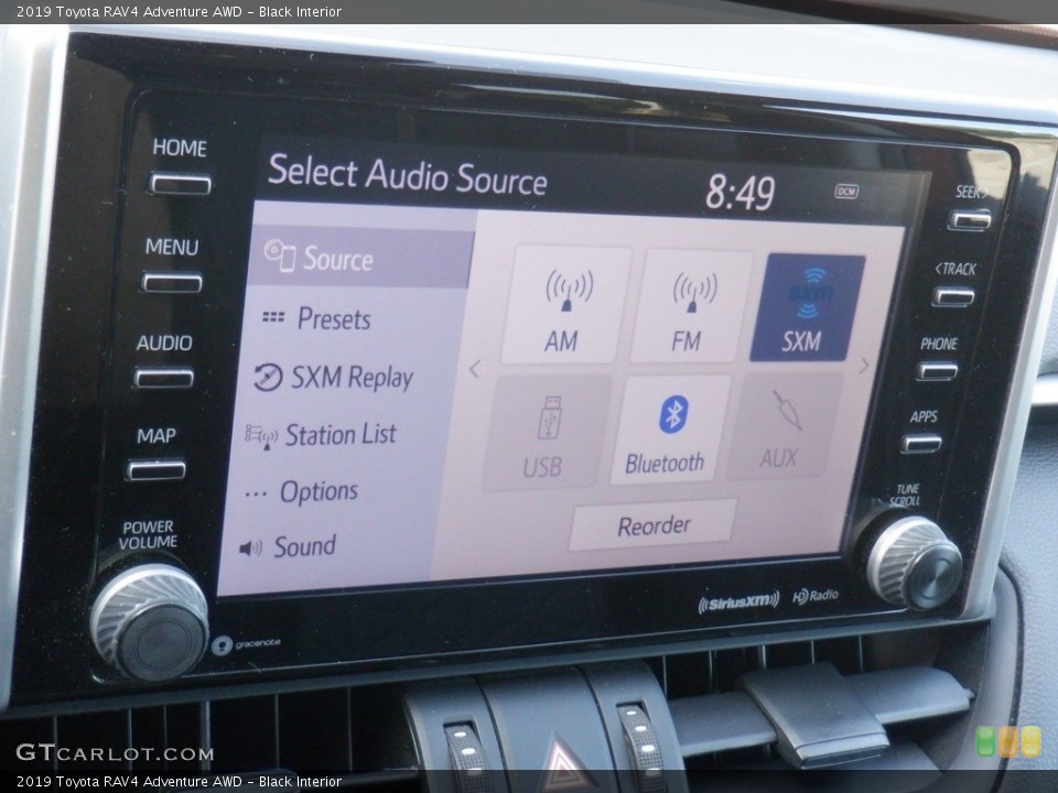 Black Interior Audio System for the 2019 Toyota RAV4 Adventure AWD #146291420