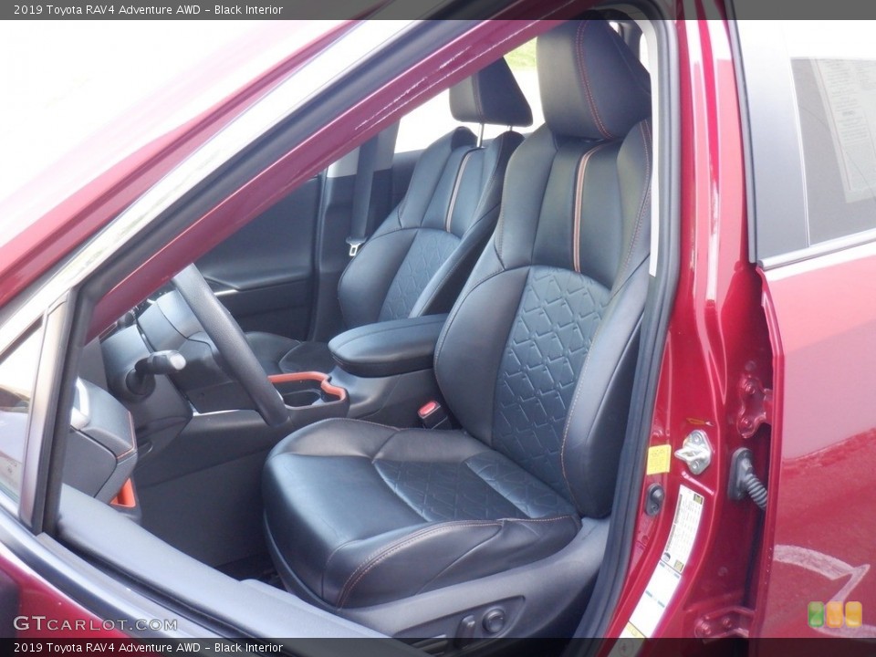 Black Interior Front Seat for the 2019 Toyota RAV4 Adventure AWD #146291522